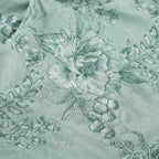 Yehudis Twisted Floral Mesh Top