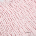Zaire Bow Pleated Short Set