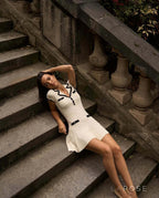 Zaya Strappy Knit Mini Dress