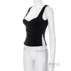 Ziona Square Neck Crop Top
