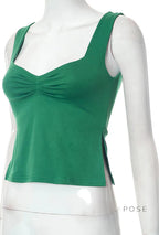 Ziona Square Neck Crop Top