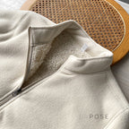 Zoee Plush Stand Collar Jacket
