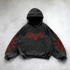 Leaf Camouflage Loose Sweatshirt Hoodie