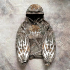 Leaf Camouflage Loose Sweatshirt Hoodie