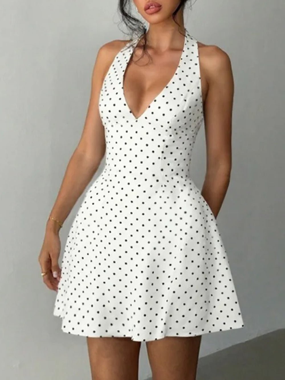 Leila Sleeveless Mini Dress