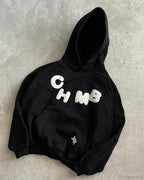 Letter Graphic Oversized Hoodie