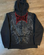 Letter Graphic Retro Hoodie