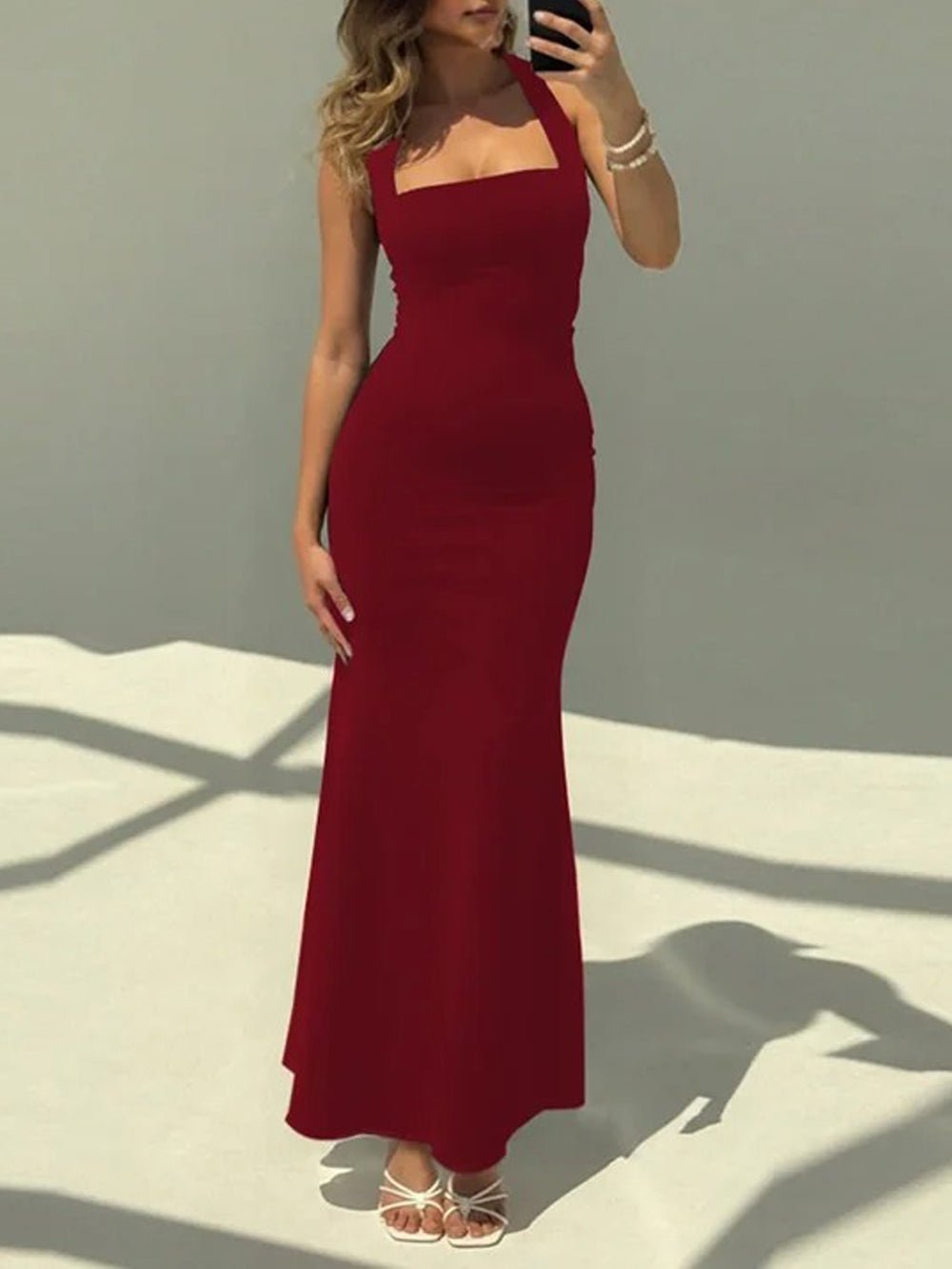 Lia Sleeveless Maxi Dress