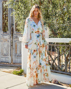 Little Bit Of Sunshine Floral Maxi Dress Mint
