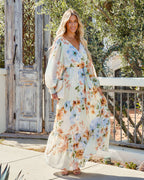 Little Bit Of Sunshine Floral Maxi Dress Mint
