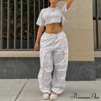 Loose Jogger Cargo Pants Streetwear Outfits