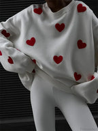 Loose Fashion Patchwork Long Sleeve Sweater