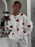 Loose Fashion Patchwork Long Sleeve Sweater