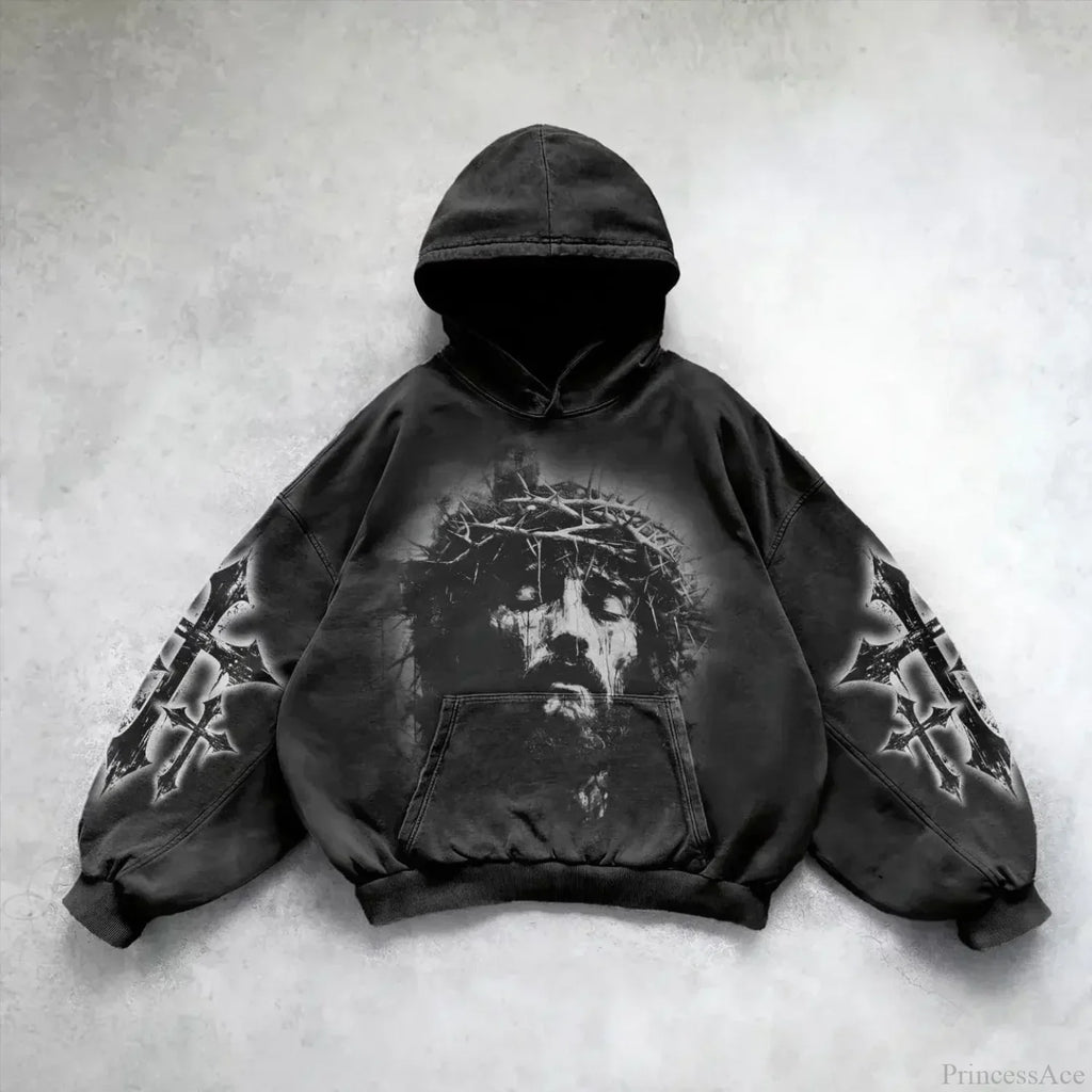 Loose Plus Size Hip Hop Hoodie