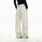 Loose Straight Tie Dye Y2K Street Pants