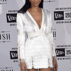 Louanne Deep V Layared Tassel Dress