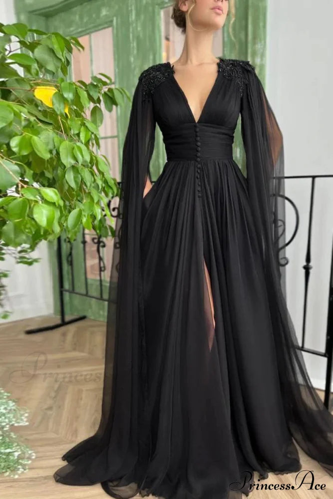 Graceful Black Gown