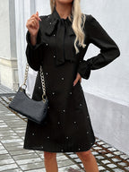 Lucia Neck Mini Dress