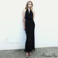 Luna Halter Stylish A-Line Formal Dress