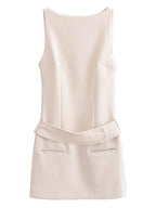 Luna Sleeveless Mini Dress