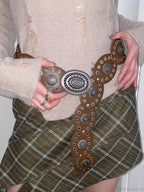 Luxurious Gothic Antique Western Belt
