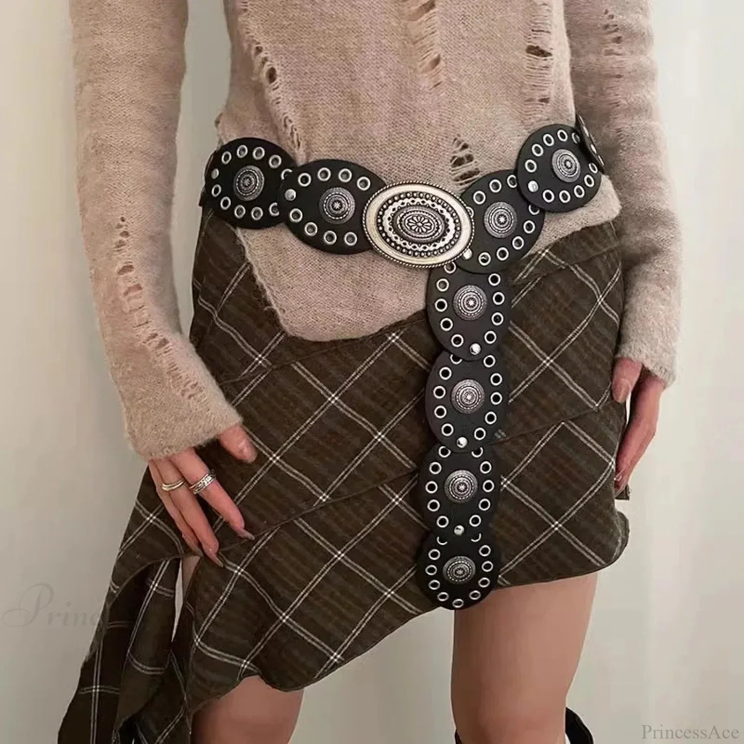 Luxurious Gothic Antique Western Belt