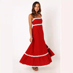 Clara Premium In Contrast, a Long Capri Dress Wardrobe Essential