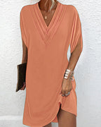Willow Aesthetic Dress with Sleeves Everyday Luxe Edit