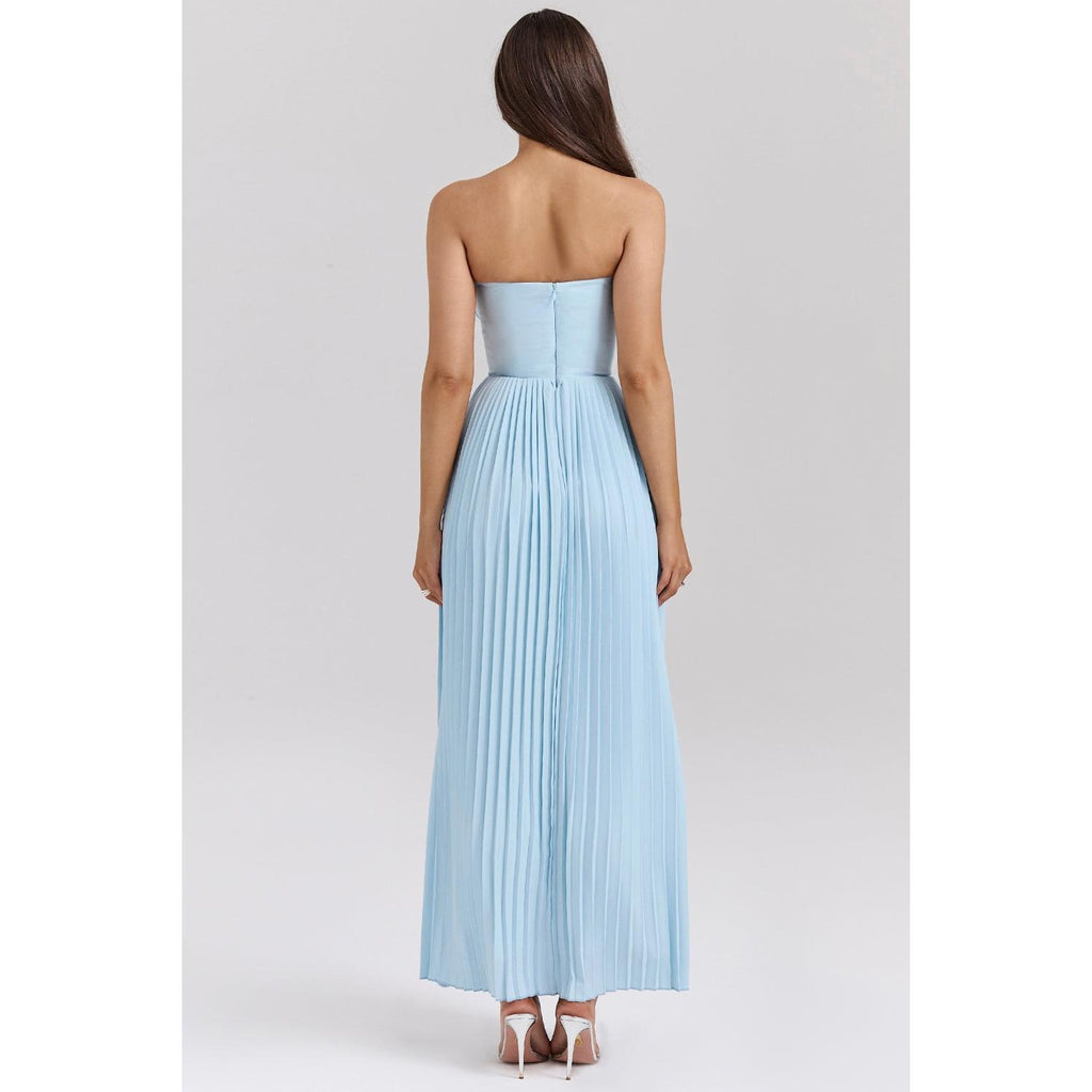 Casandra Chic Long Dress with Corset Silhouette Collection
