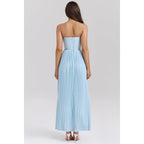 Casandra Chic Long Dress with Corset Silhouette Collection