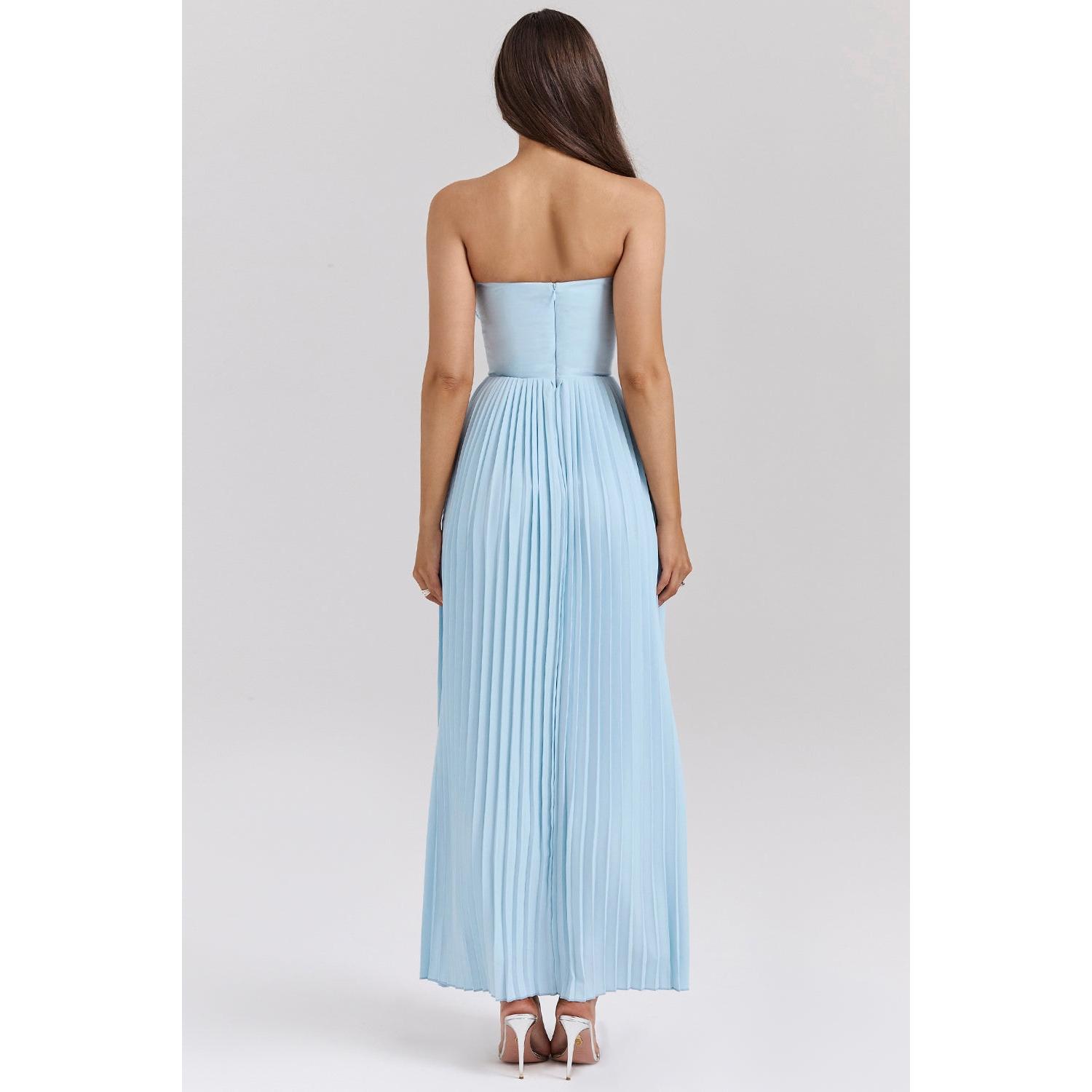 Casandra Chic Long Dress with Corset Silhouette Collection