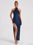 Maxi Long Vacation Dress Women Halter