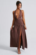 Julia Luxe Dress with Long Straps Evening Wear Edit