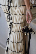Melissa Ruffle Tunnel Maxi Dress