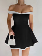 Mia Off Shoulders Mini Dress