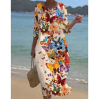Kelsey Minimalist Floral Ceremony Dress Boutique Collection
