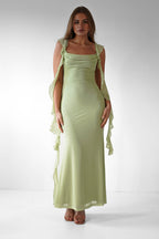 Salma Elevated Sutton Ruffle Midaxi Dress Boutique Collection