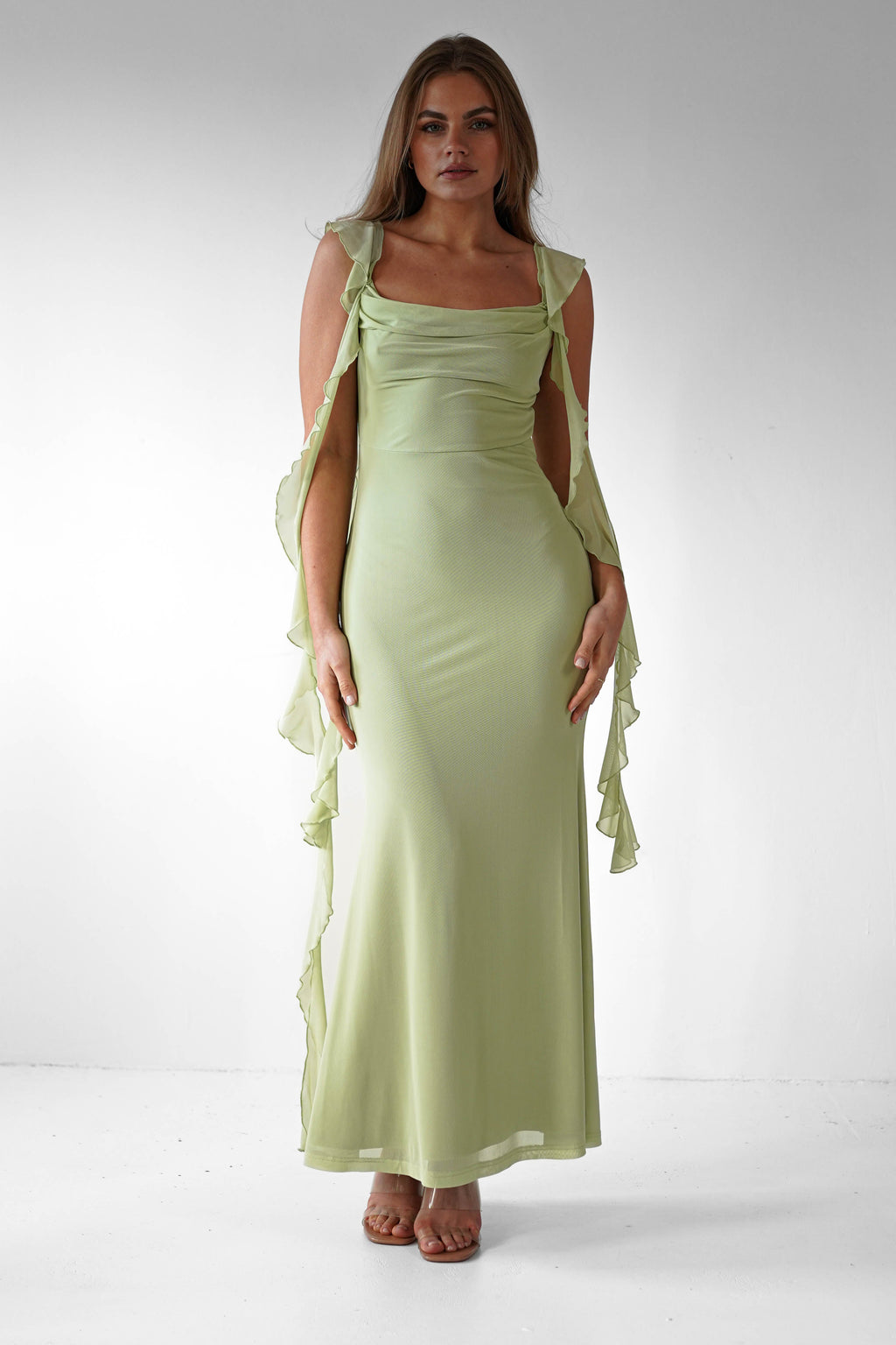 Wendy Effortless Sutton Ruffle Midaxi Dress Boutique Collection
