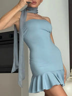 Miriam Sleeveless Mini Dress