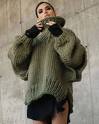 Trinidad Aesthetic Fashionable Knit Sweater Dress for Women Designer Edit