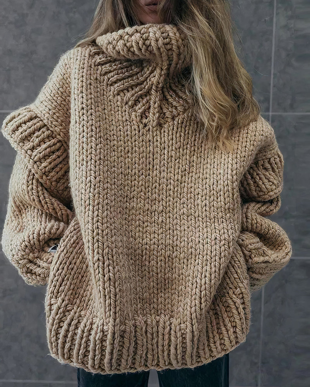 Trinidad Aesthetic Fashionable Knit Sweater Dress for Women Designer Edit