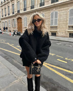 Trinidad Aesthetic Fashionable Knit Sweater Dress for Women Designer Edit