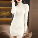 Vanesa Chic Fashionable Warm Sweater Dress for Women Premium Wardrobe Essential