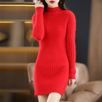 Vanesa Chic Fashionable Warm Sweater Dress for Women Premium Wardrobe Essential