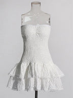 Molly Hollow Out Strapless Mini Dress
