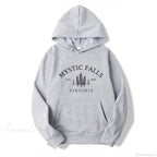 Mystic Falls Virginia Salvatores Vampire Fan Unisex Long Sleeve Hoodie