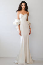 Bexle 3D Floral Fishtail Maxi Dress
