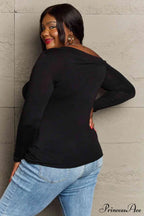 Neck Fall Arm You - Top Asymmetrical For Full Long Culture Code Size