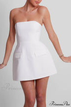 Neckline Ultimate Stylish Strapless Dress