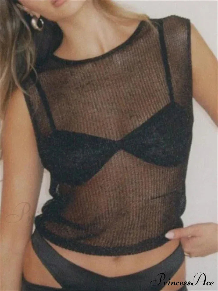 Elegant Nero Top